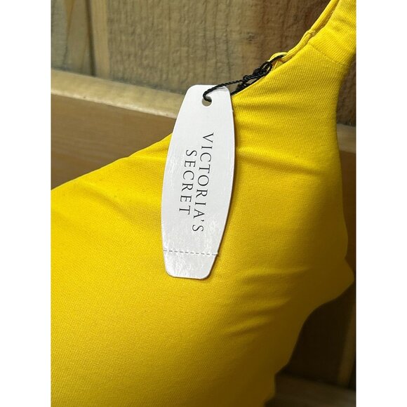 Victorias Secret Yellow Camisole With Built-In Bra 38C NWT - Picture 4 of 8